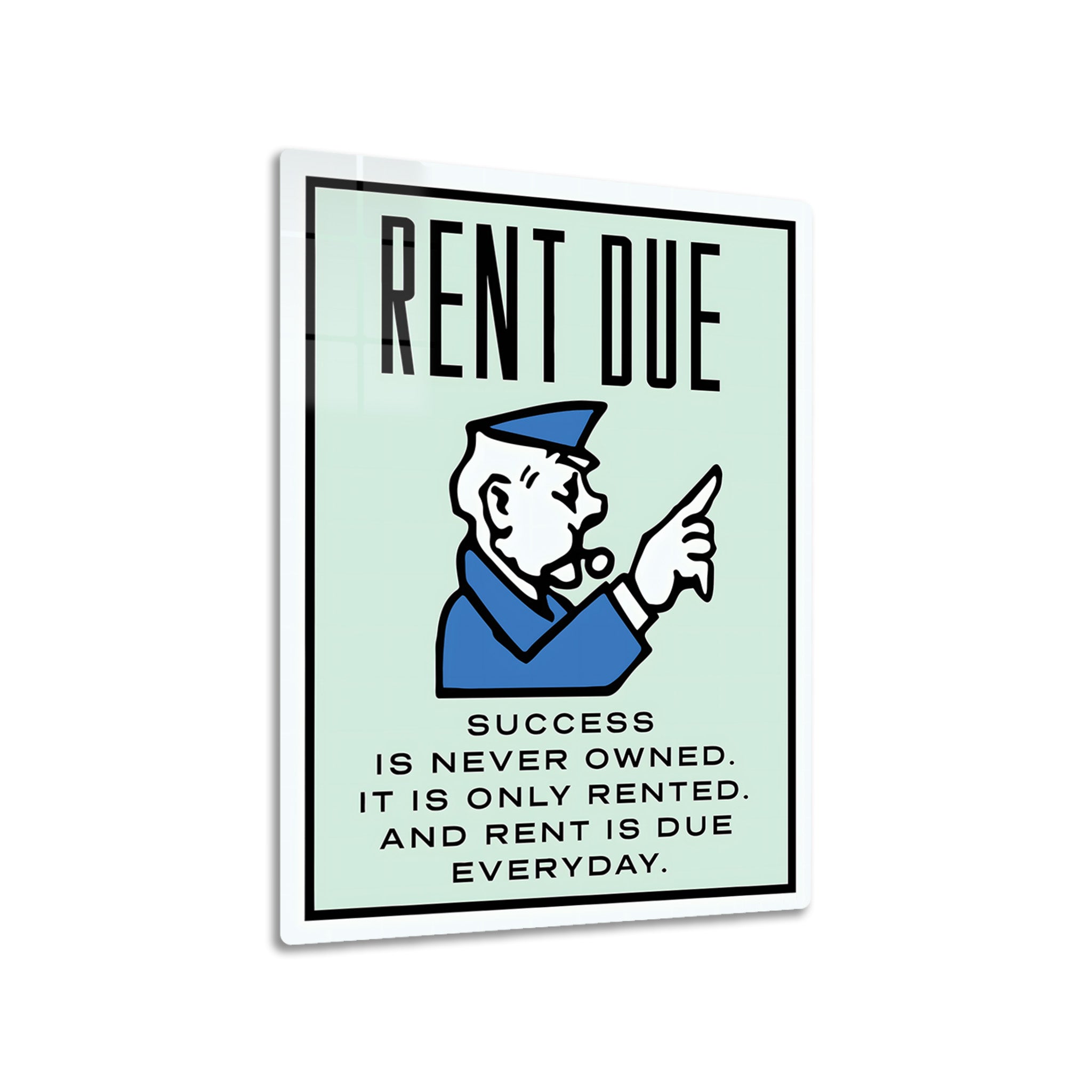 Monopoly Rent Due